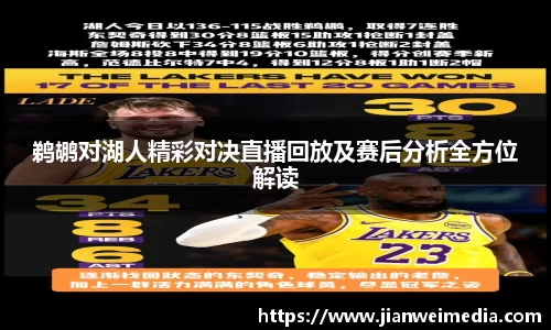 鹈鹕对湖人精彩对决直播回放及赛后分析全方位解读