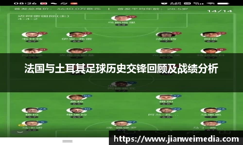 法国与土耳其足球历史交锋回顾及战绩分析